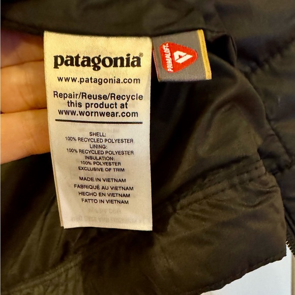 Patagonia Black Nano Puff Quilted Jacket, Women’s XXL - Picture 4 of 5